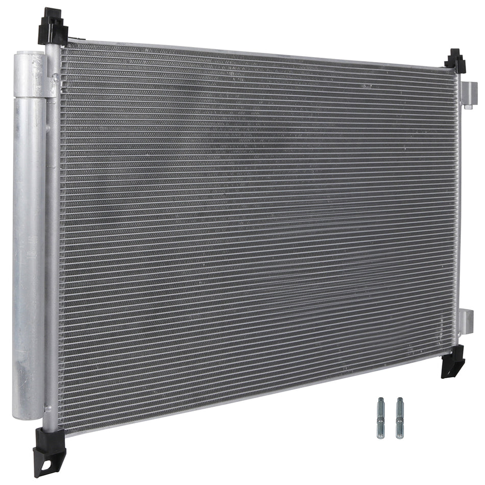 Aluminum AC Condenser A/C Air Conditioning 2014-2019 Nissan Rogue 2.0L/2.5L