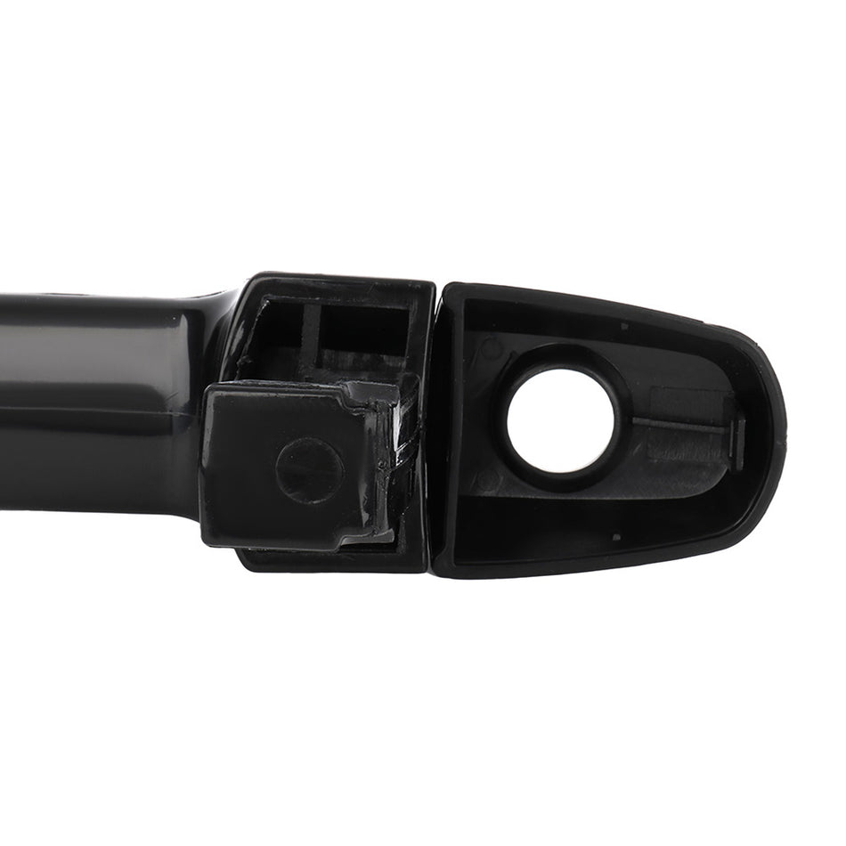 Door Handle For 2003-2013 Toyota Corolla w/Keyhole Cover Front RH Smooth Black