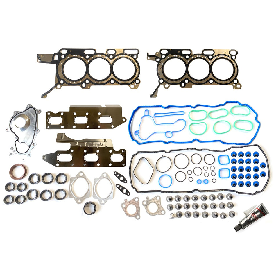 Engine Cylinder Head Gasket Set Fits 11-14 Ford F150 Ford Mustang