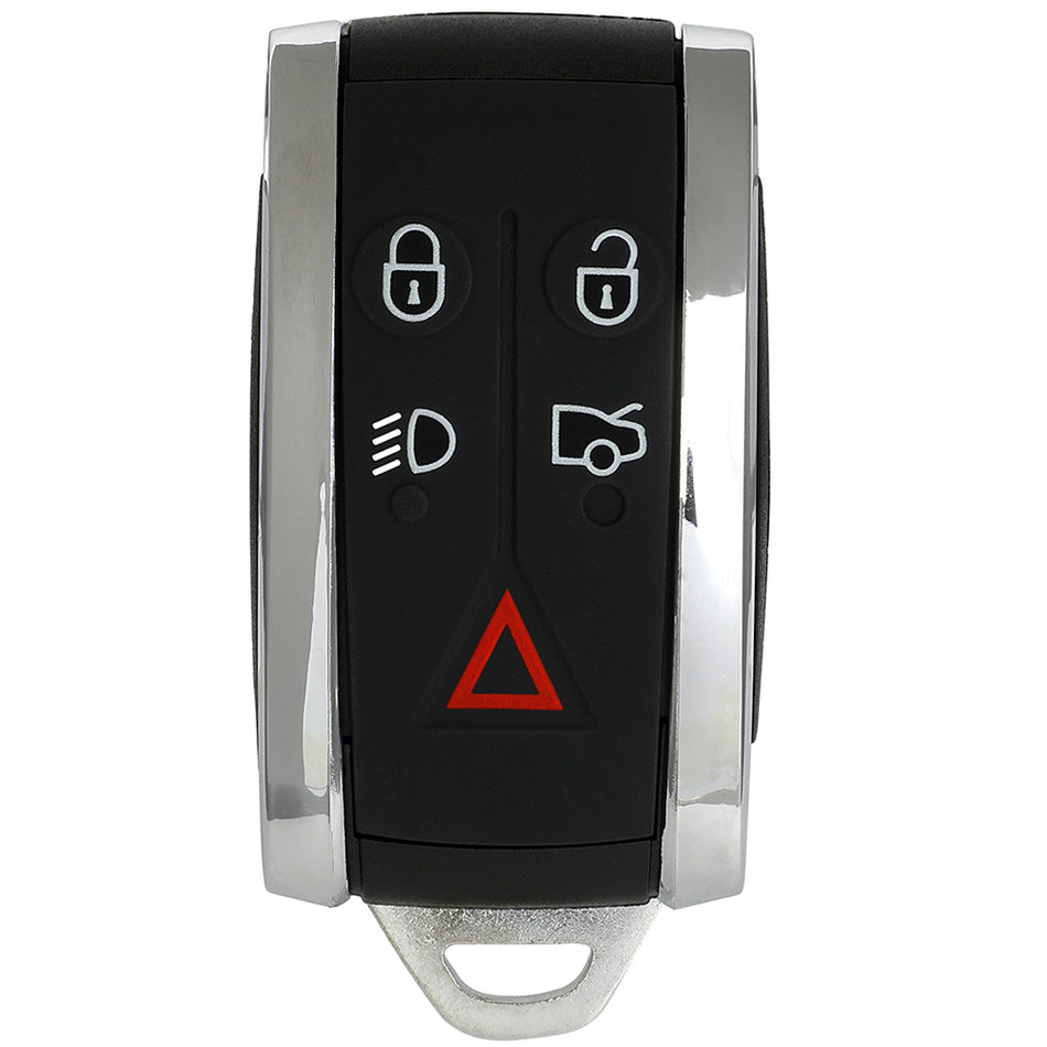 Uncut Ignition Key Fob Shell Case For 09-13 Jaguar XF 10-12 Jaguar XJ