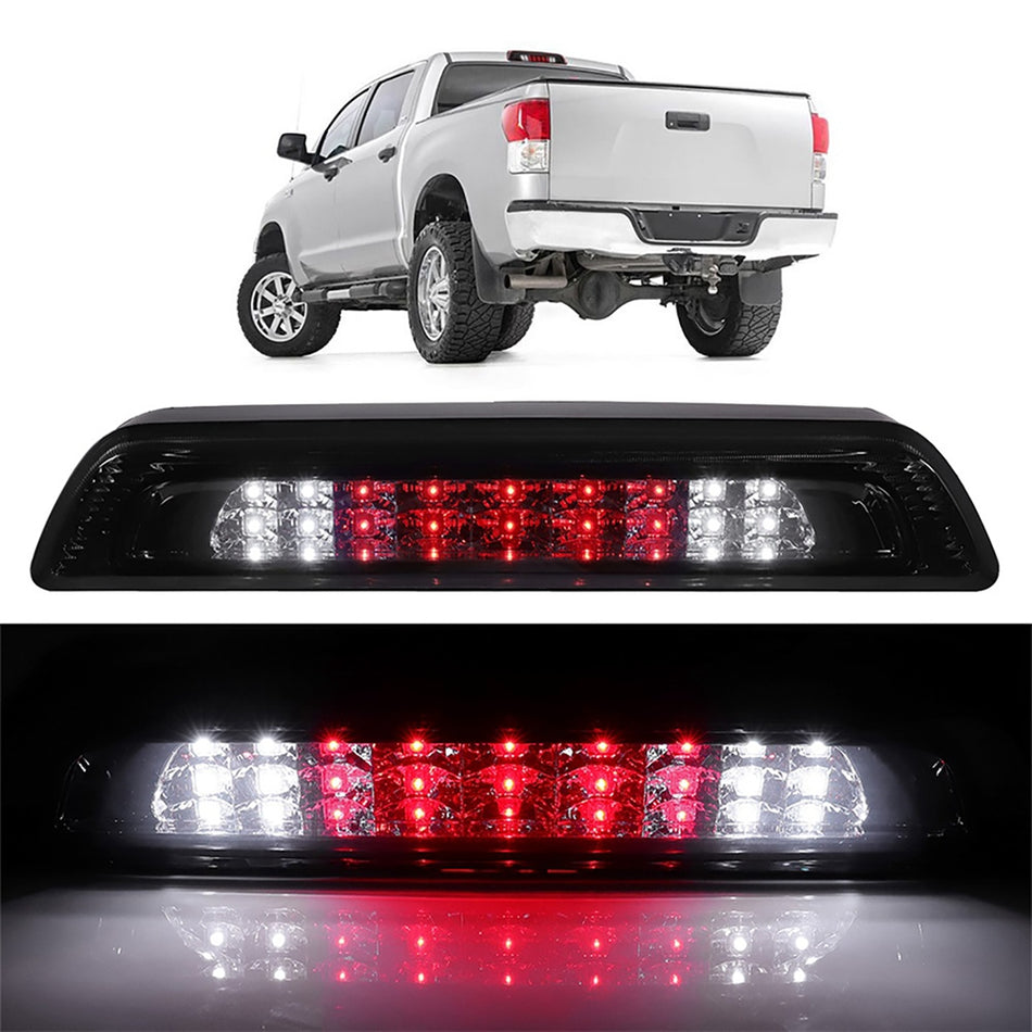 2007-2019 Toyota Tundra 16.93 inch LED 3rd Brake Light Smoke Lens Chrome Housing