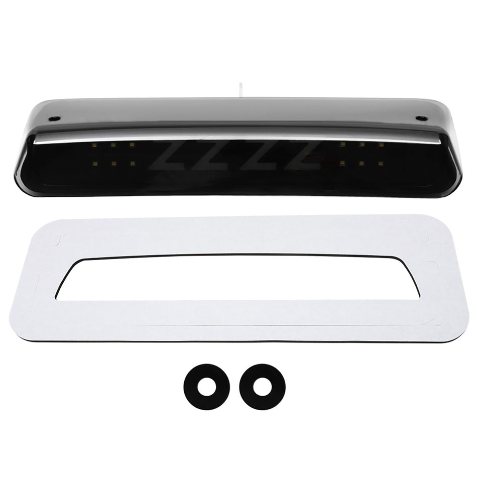 2004-2008 Ford F150/Lobo 14.33 inch LED 3rd Brake Light Smoke Lens Black Housing