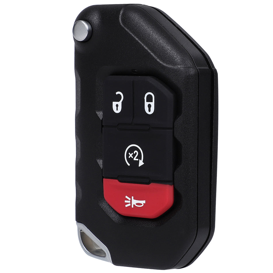 Keyless Entry Remote Transmitter Key Fob For 20-21 Jeep Gladiator 18-21 Jeep Wrangler