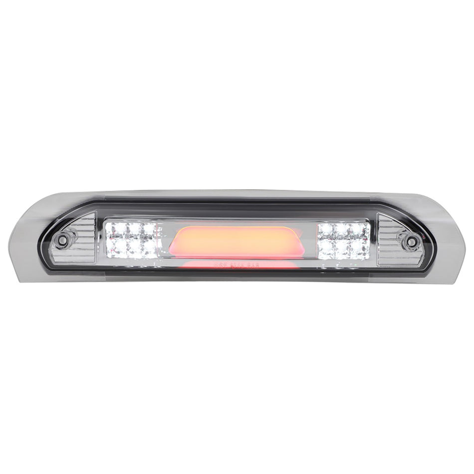 2002-2009 Dodge Ram 1500 2500 3500 14.96 inch LED 3rd Brake Light Clear Lens Chrome Housing