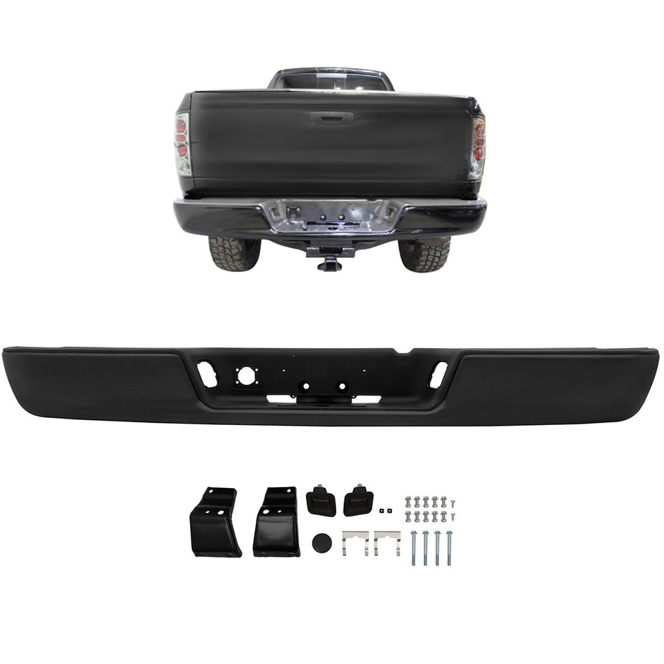 Rear Steel Bumper for 2002-2008 Dodge Ram 1500 2003-2009 Ram 2500 3500