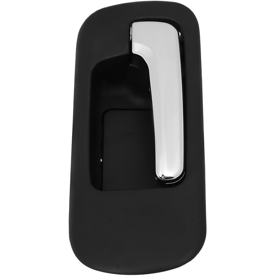 Front Passenger Side for Honda Civic Door Handle Black Chrome & Black Inside