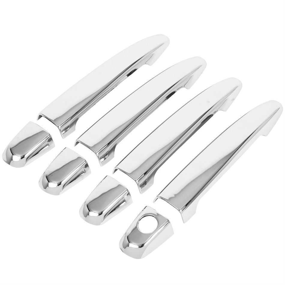 For 08-13 Toyota Highlander Left Right Door Handle Cover wo/ smart entry Chrome