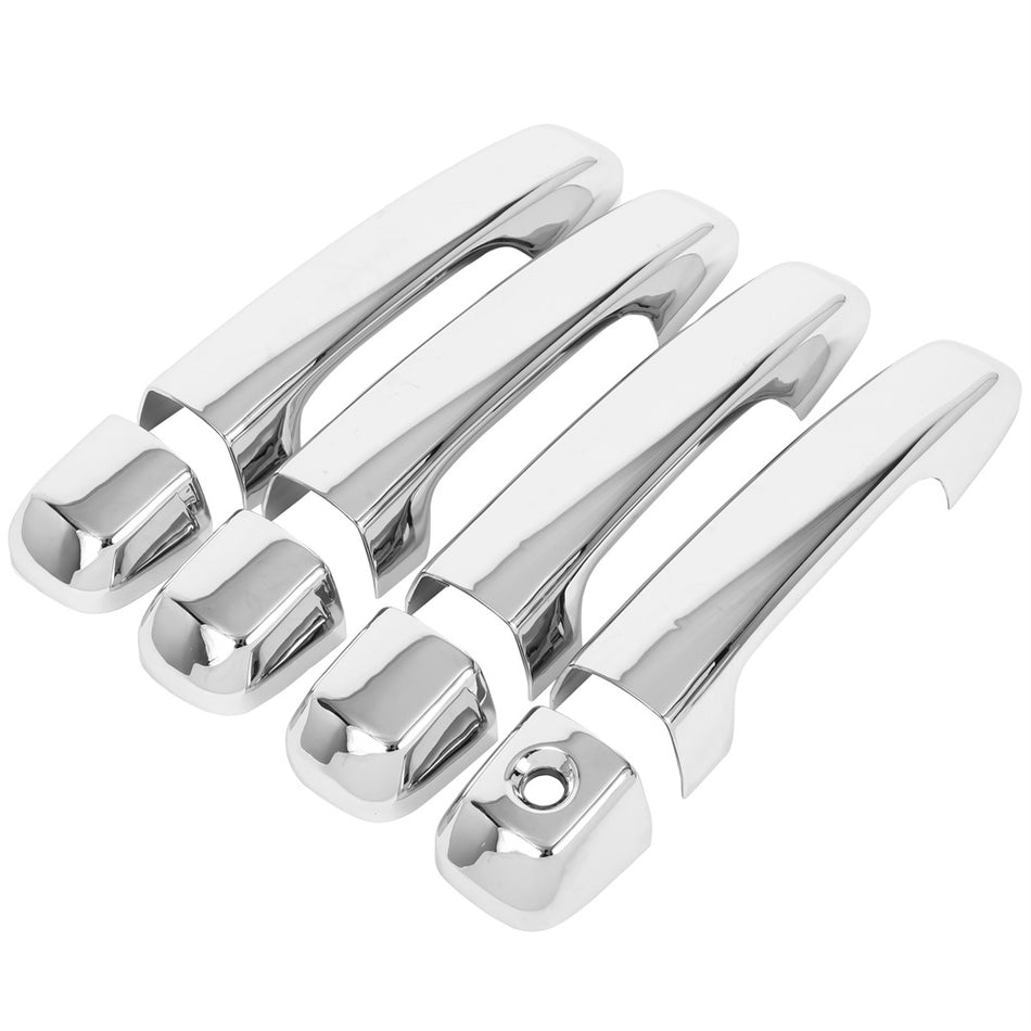 For 2010-2019 Toyota 4Runner Front Rear Left Right Door Handle Cover Chrome
