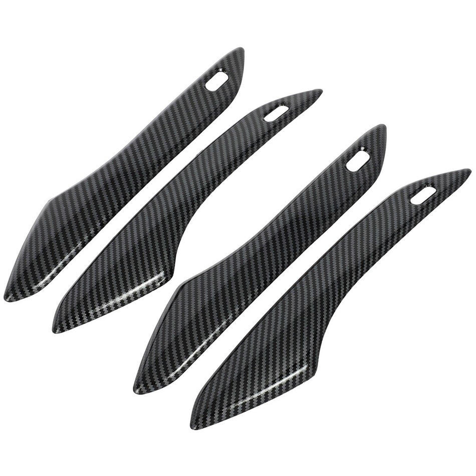 Front Rear Left Right For 2016-2022 Lexus RX350 Carbon Fiber Door Handle Cover