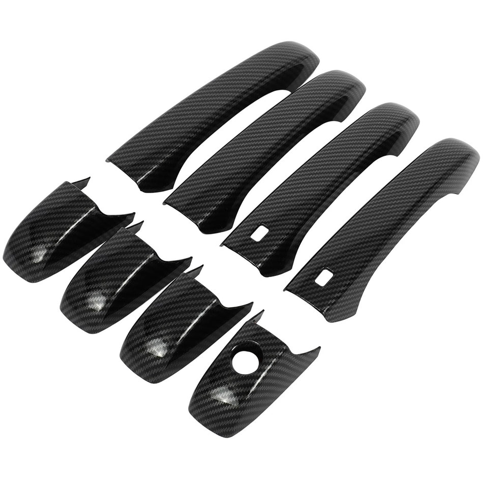 For Jeep Grand Cherokee 2011-2021 Carbon Fiber Outside Door Handle Cover