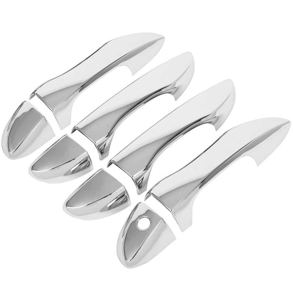 Outside Door Handle Covers For 2014-2018 Toyota Corolla Front Rear LH RH Chrome