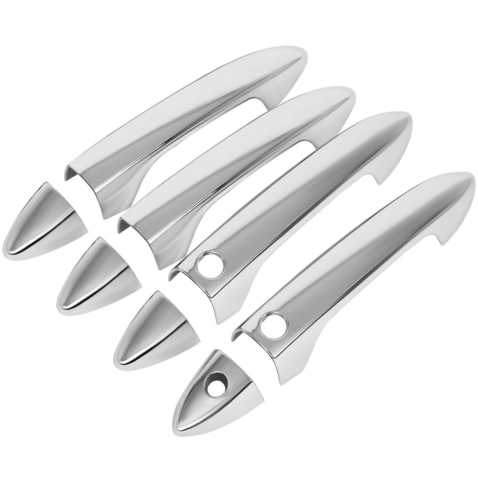 For 2013-2017 Honda Accord Front Rear Left Right Door Handle Cover Chrome