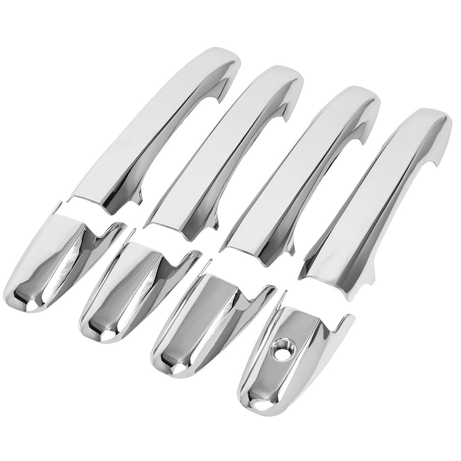 For 2006-11 Honda Civic Sedan 4x Front Rear Left Right Door Handle Cover Chrome