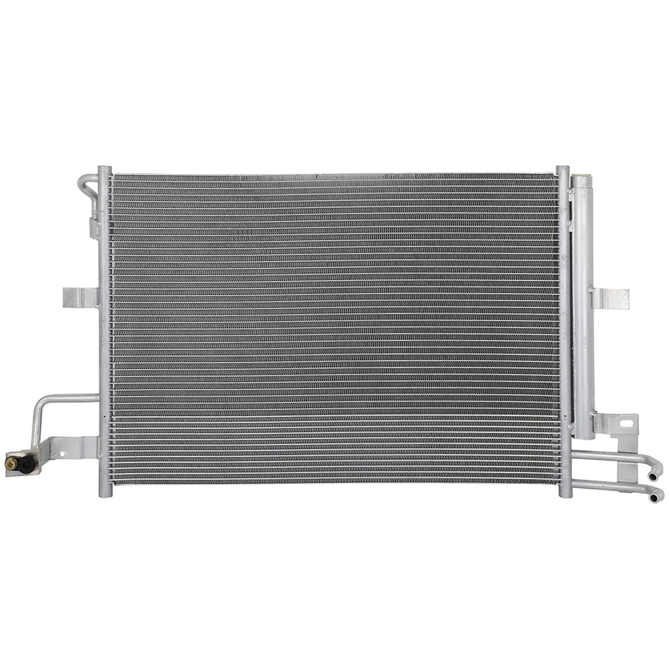 Aluminum AC Condenser For 2016 2017 2018 Ford Explorer Base Replacement