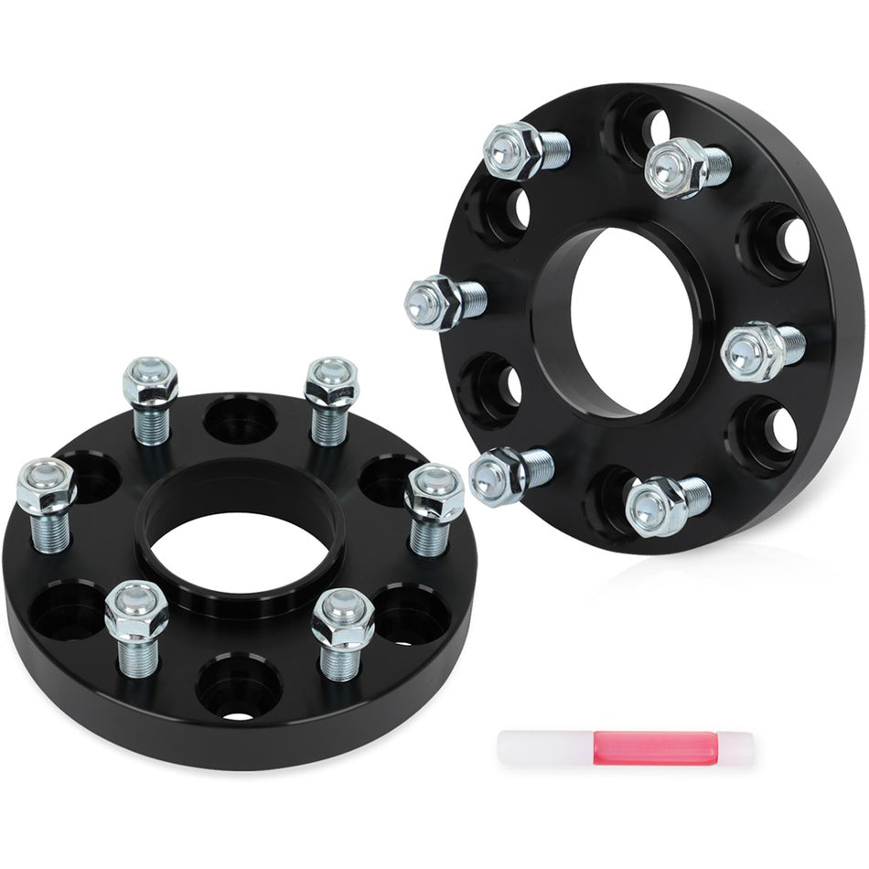 2Pc 1inch 6x5.5 Hub Centric Wheel Spacers For Chevy Silverado Sierra 1500 1999-2025