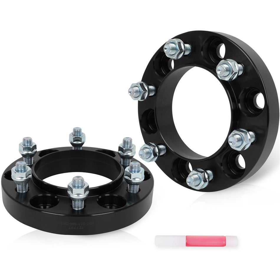 (2) 1 inch Hubcentric Wheel Spacers 6x5.5 For Toyota Tacoma Sequoia FJ Cruiser
