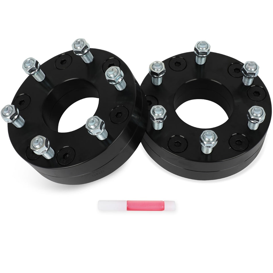 2X 2inch Wheel Adapters 5x5 to 6x5.5 For Chevy C1500 Tahoe GMC Yukon 5 Lug to 6 Lug