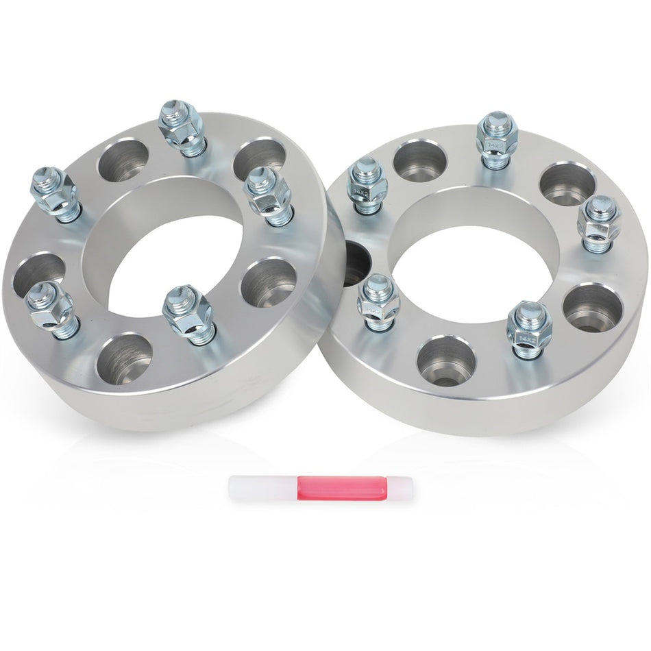 (2) 1.5inch 5x135 to 5x5 Wheel Adapters 14x2 For Ford F-150 2000 2001 2002 2003 XLT