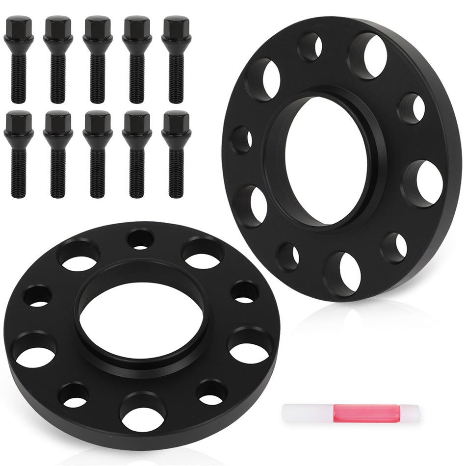 2 Pcs 15mm 5x120 12x1.5 Studs Wheel Spacers For BMW Z3 Z4 Z8 318i 318is 325i