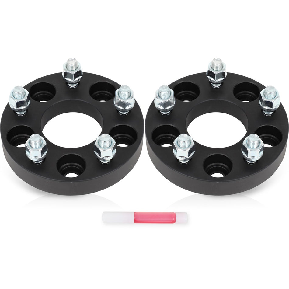 2Pcs 1inch 5x110 to 5x114.3 Wheel Adapters 12x1.5 For 2005-2010 Chevrolet Cobalt