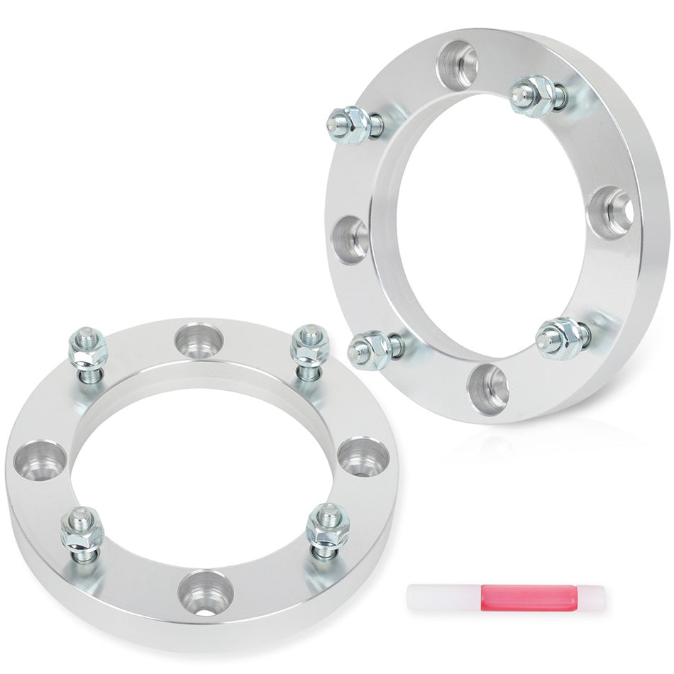 2Pcs Wheel Spacers 1inch 4x156 3/8inchx24 For Polaris RZR 800 XP 900 Ranger 400 500