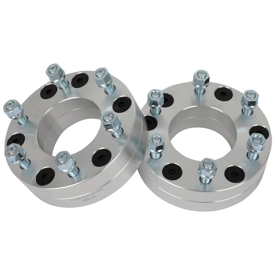 2 Pcs 2inch Conversion 5x135 to 6x5.5 Wheel Adapters For Ford F-150 5 Lug to 6 Lug