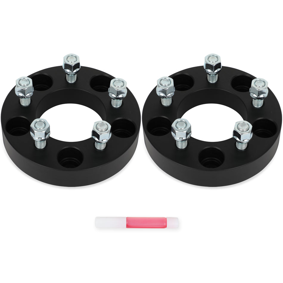 1.25 inch Black 5x5 to 5x4.5 Wheel Adapters Fits GMC Safari Jeep Wrangler Astro