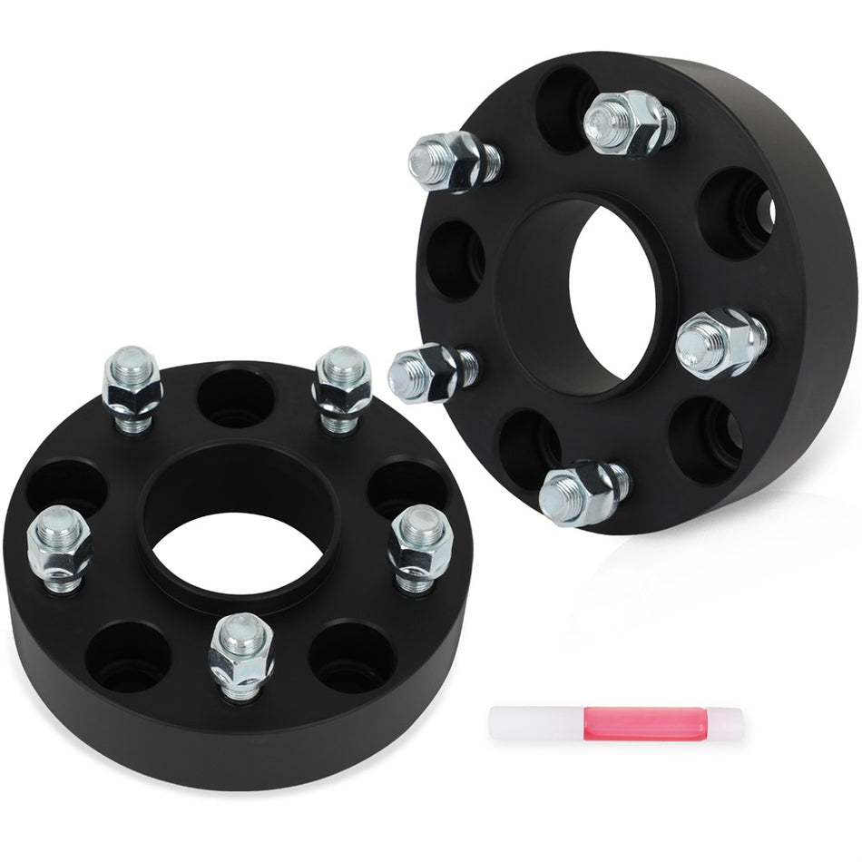 (2) 1.5inch Hubcentric 5x5 Wheel Spacers 14x1.5 Fits Jeep Wrangler Grand Cherokee
