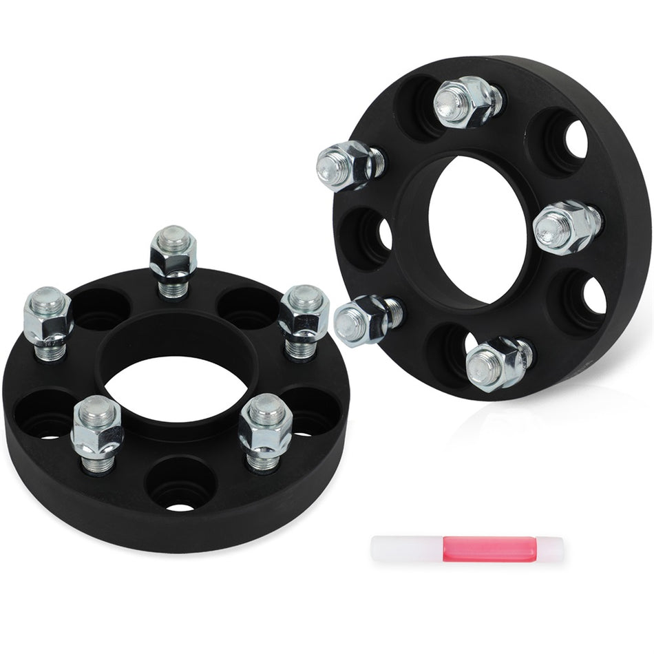 2X 1inch/ 25mm Thick Hubcentric Wheel Spacers 5x115 For Chrysler 300 2005 2006-2023