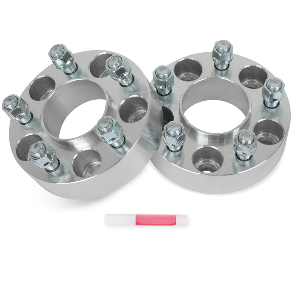 2 Pcs 1.5inch 5x115 Hub Centric Wheel Spacers 14x1.5 For 2008-2023 Dodge Challenger