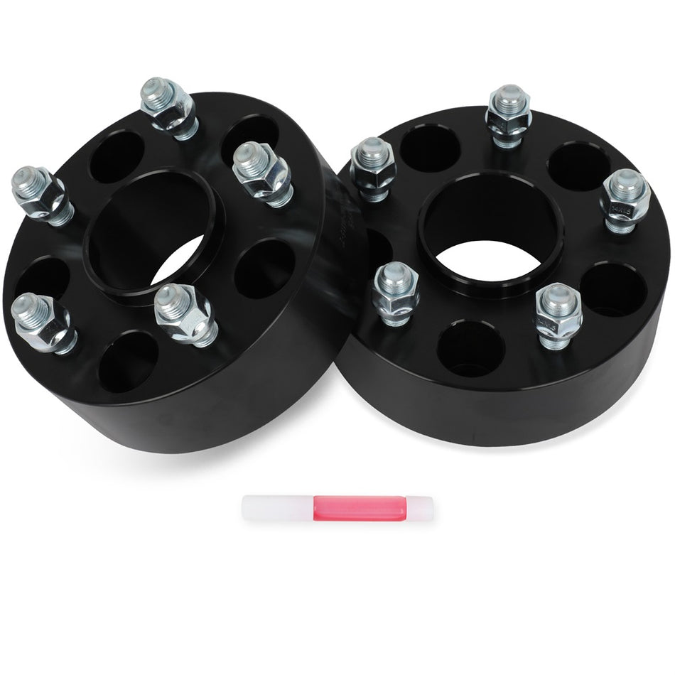 2x 2 inch 5x120 Wheel Spacers Hubcentric Fits Chevrolet SS Camaro Impala Malibu