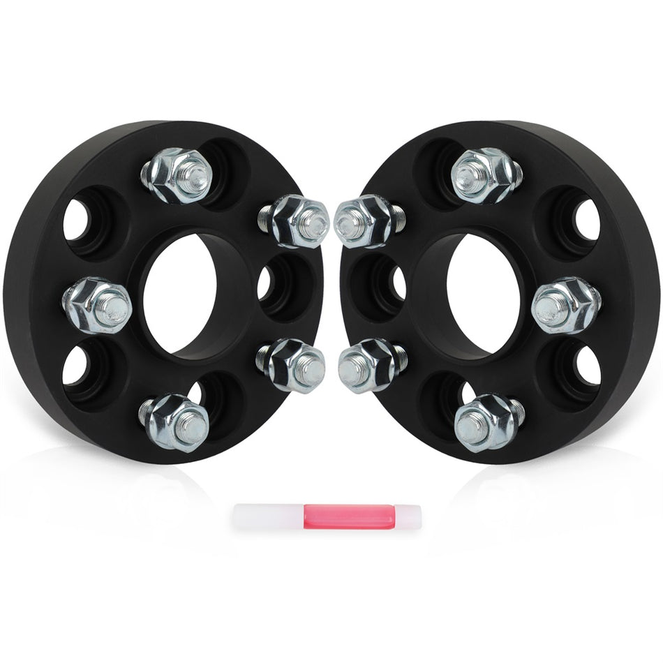 2Pcs 1 inch or 25 mm 5x100 Hub Centric Wheel Spacers For Subaru Baja 2003-2006