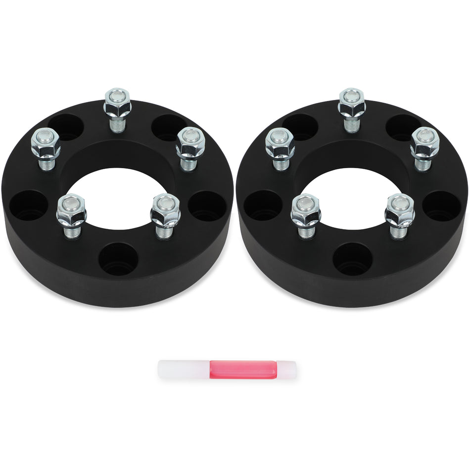 2Pc 1.5 inch 5x5.5 to 5x4.5 Wheel Adapters 1/2 inch Studs For Ford E-150 Econoline F-150
