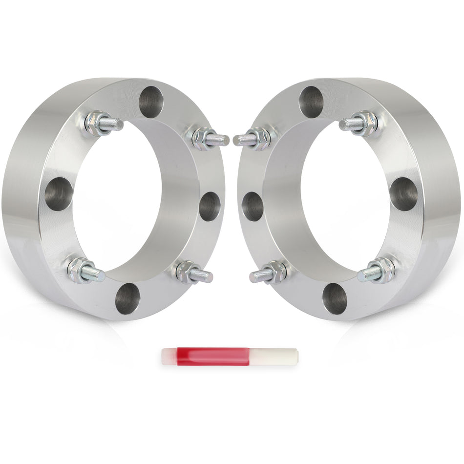 2x 2 inch 4x156 ATV Wheel Spacers 3/8inch Stud For Polaris Ranger 400 RZR 800 4/156