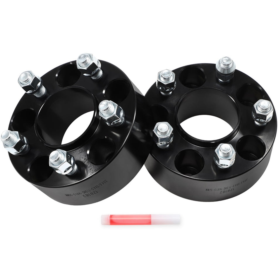 Pair 2inch wheel spacers 5x4.5 For Dodge Charger Chrysler 300 Challenger Magnum
