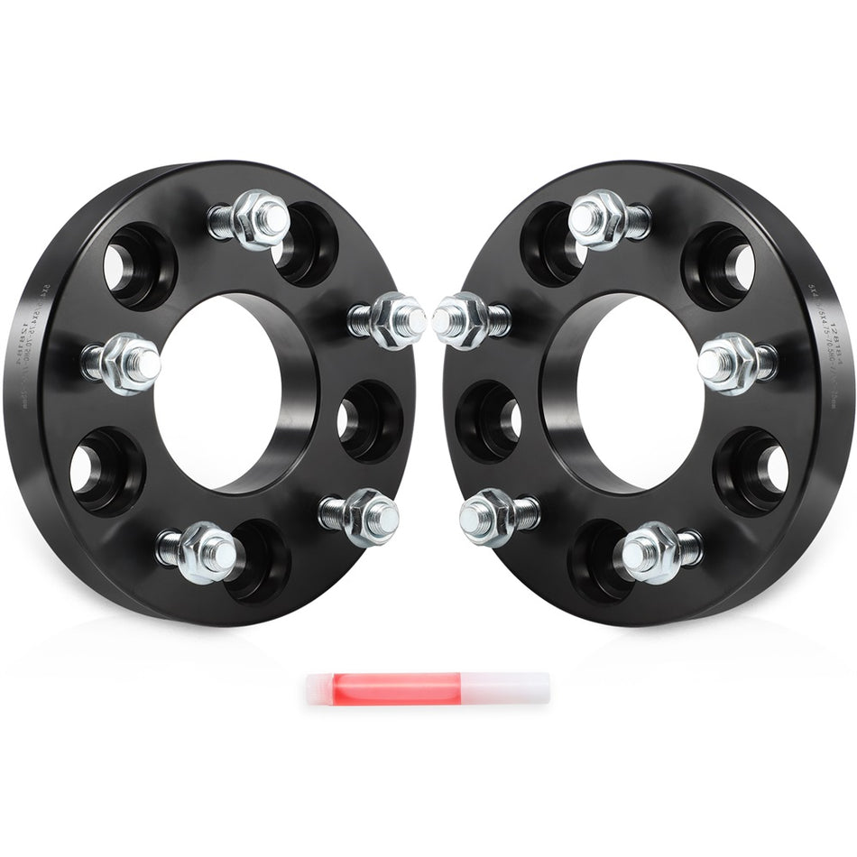 2P 1inch 5x4.75 Wheel Spacers 7/16inchx20 For Chevy Corvette 1953-1982 Malibu 1978-83
