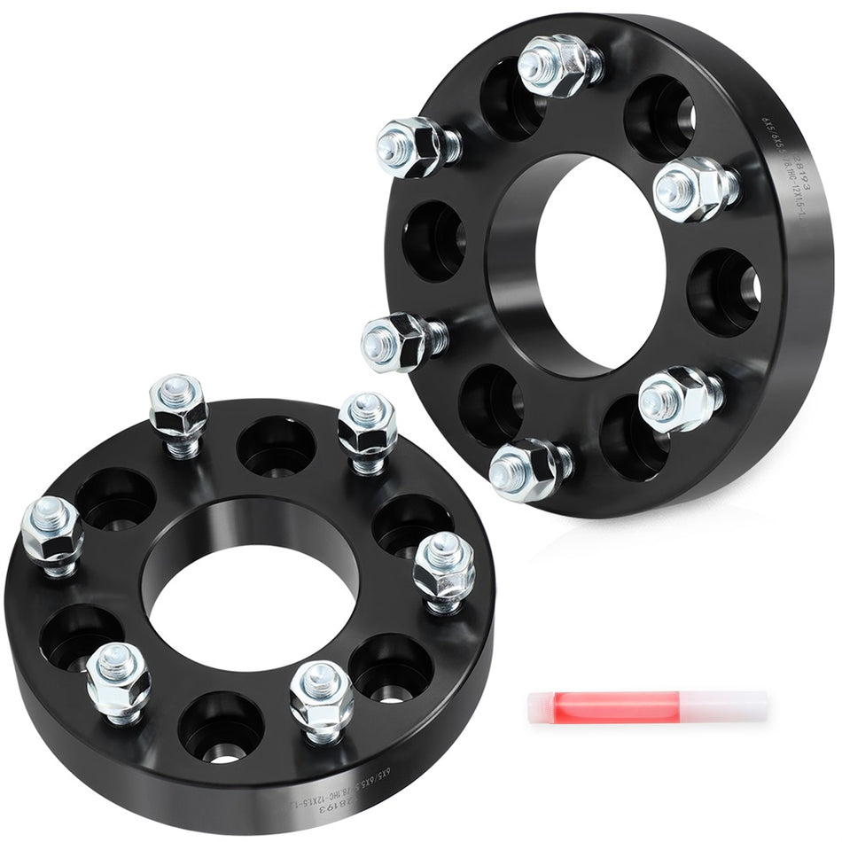 2Pcs Wheel Adapters 1.25inch 6x5 to 6x5.5 For Chevy Trailblazer GMC Envoy 2002-2009
