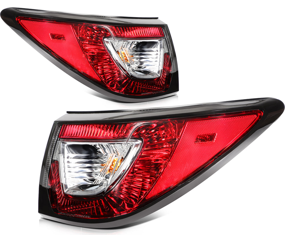 [2pcs/Pair] Rear Outer Tail Light Assy with Bulbs For 2013-2017 Chevrolet Traverse
