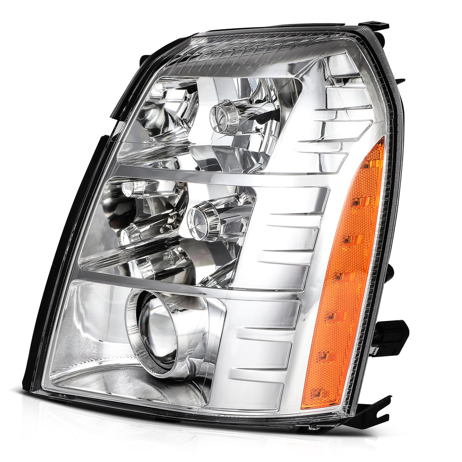 Drive Left Side For 2007-2014 Cadillac Escalade Headlights withHID Bulbs&Ballast