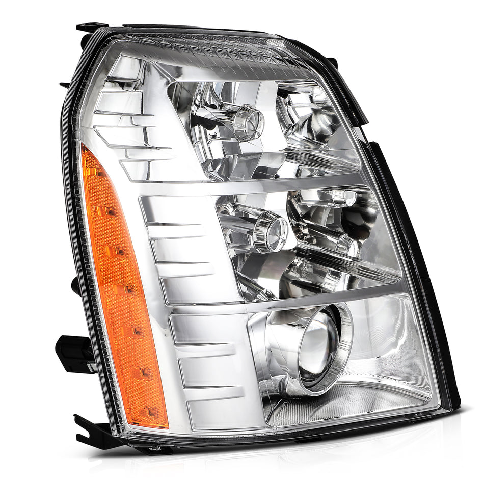 Right Passenger HID/Xenon Projector Headlights For 2007-2014 Cadillac Escalade