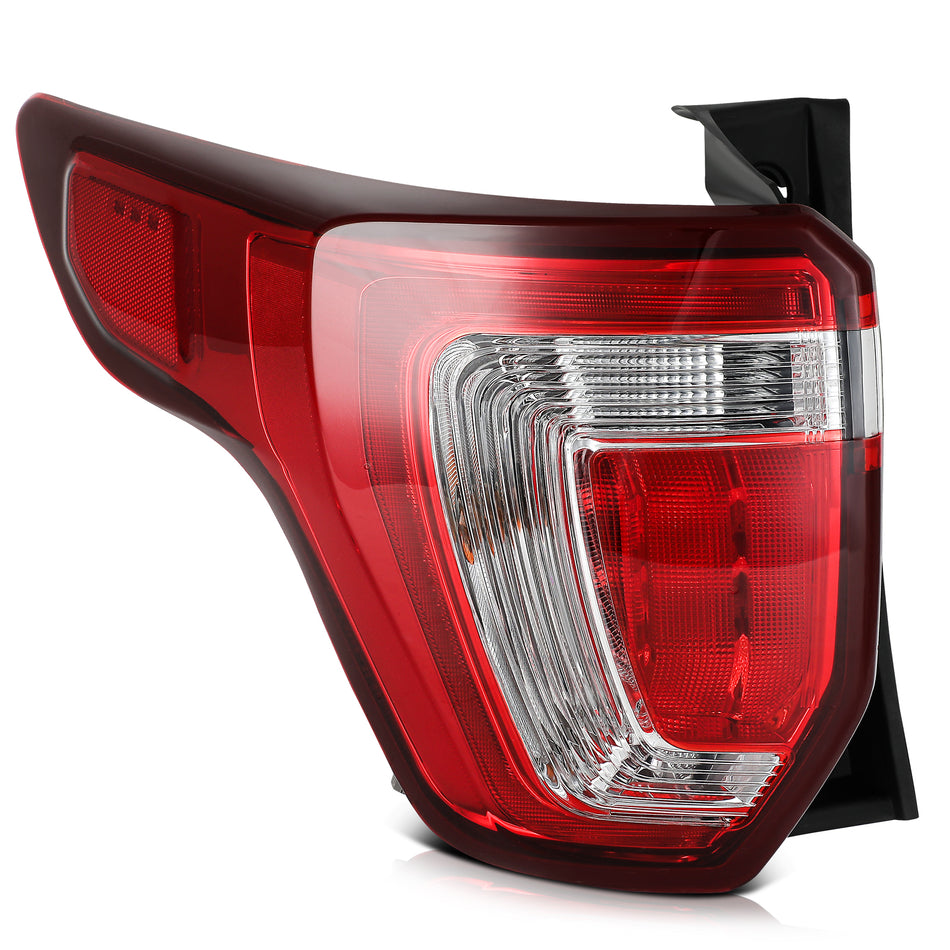 Left Side For 2016-2019 Ford Explorer XLT Taillight Assembly LED Red Brake Lamp