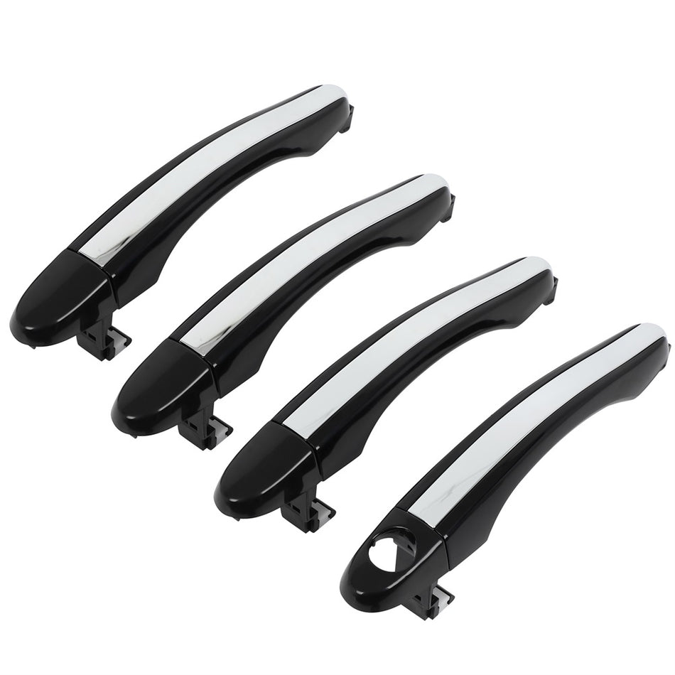 4Pcs For Hyundai Azera 2006-2011 Front Rear Left Right Exterior Door Handles