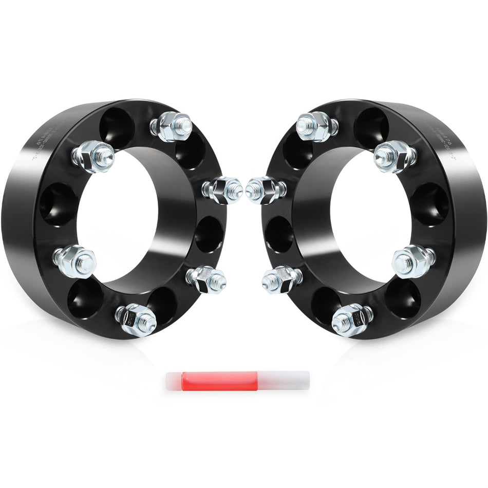 2Pcs 2inch Wheel Spacers 6x5.5 12x1.5 For Toyota Sequoia 2001-2007 Pickup 1980-1995