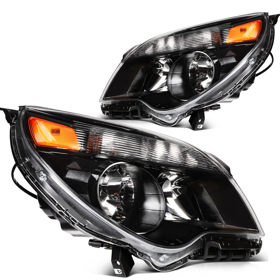 LeftRight Headlights Assembly Pair For Chevrolet Chevy Equinox 2017 2016