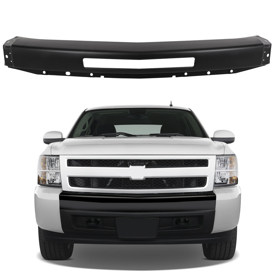 Steel Front Bumper Face Bar For 2009-2012 2013 Chevy Silverado 1500 Primed
