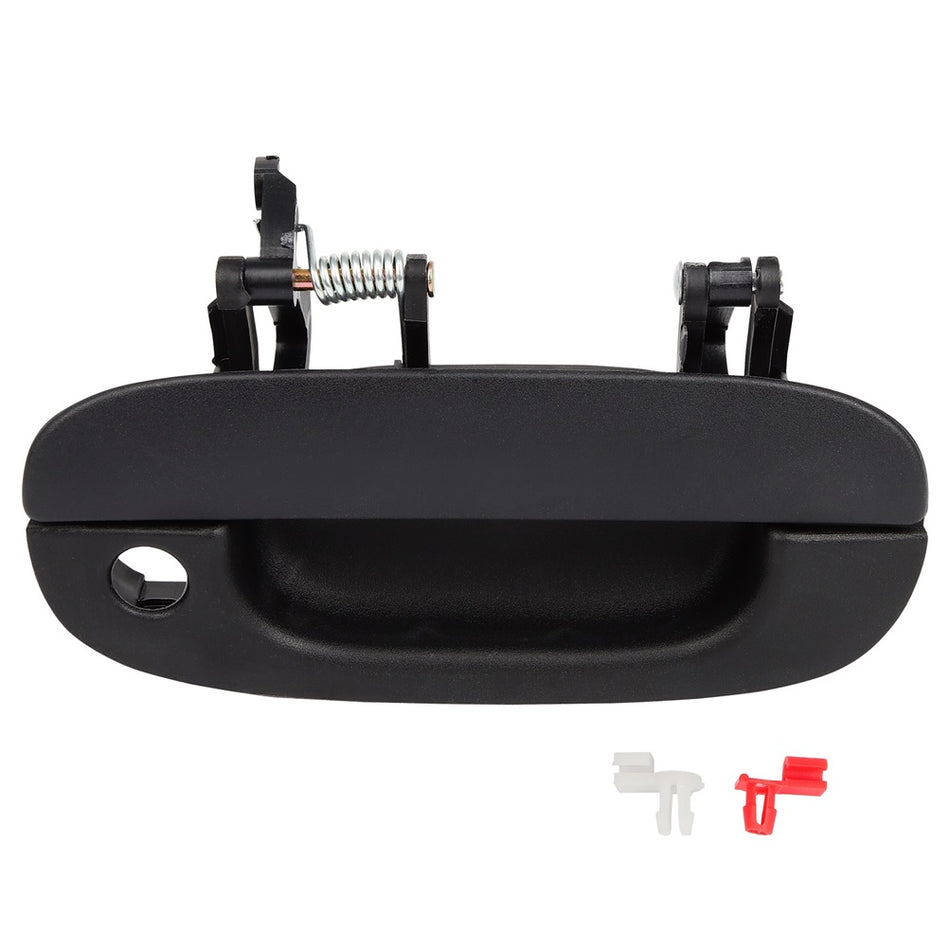 Door Handle For 1994-2002 Dodge Ram 3500 Exterior Front Right Black Plastic