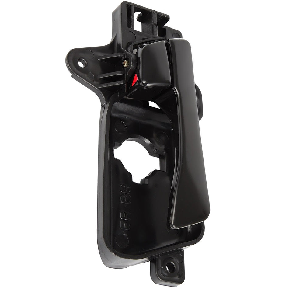 Door Handle Black For 2009-2012 Hyundai Elantra Interior Front Passenger Plastic