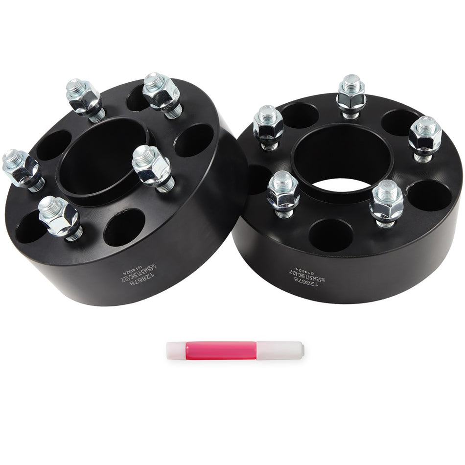 (2) 5x5 to 5x4.5 Wheel Adapters 2inch 5x127 Hub to 5x114.3 Wheel Fits Jeep WJ WK JK