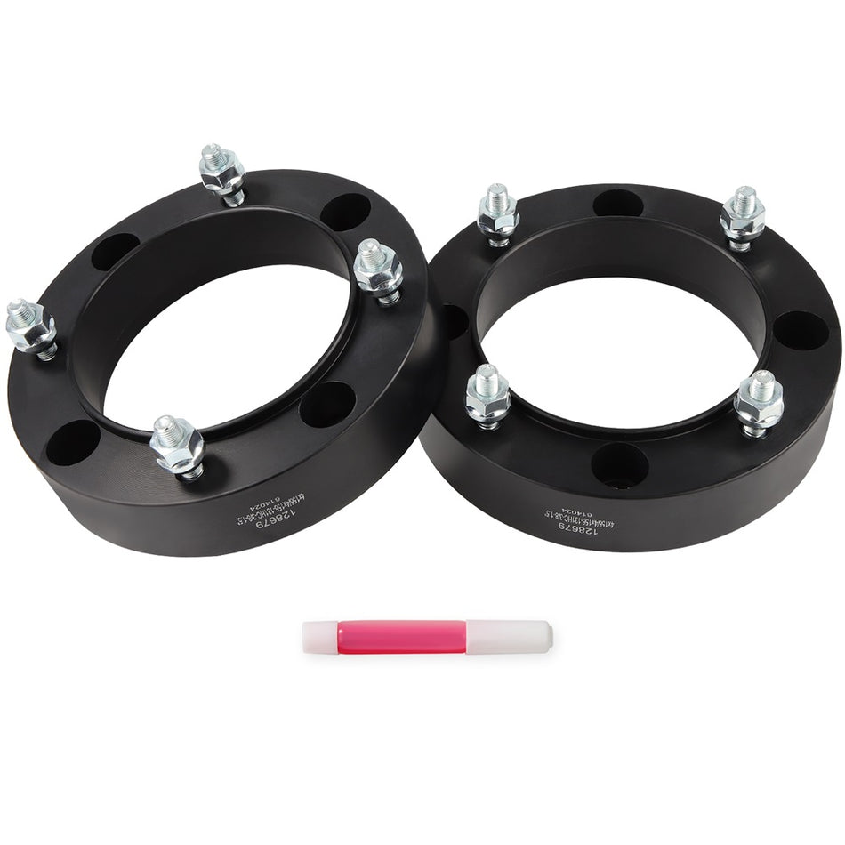 2 Pcs 1.5inch 4x156 ATV Wheel Spacers 3/8inchx24 For Polaris Sportsman Outlaw Ranger