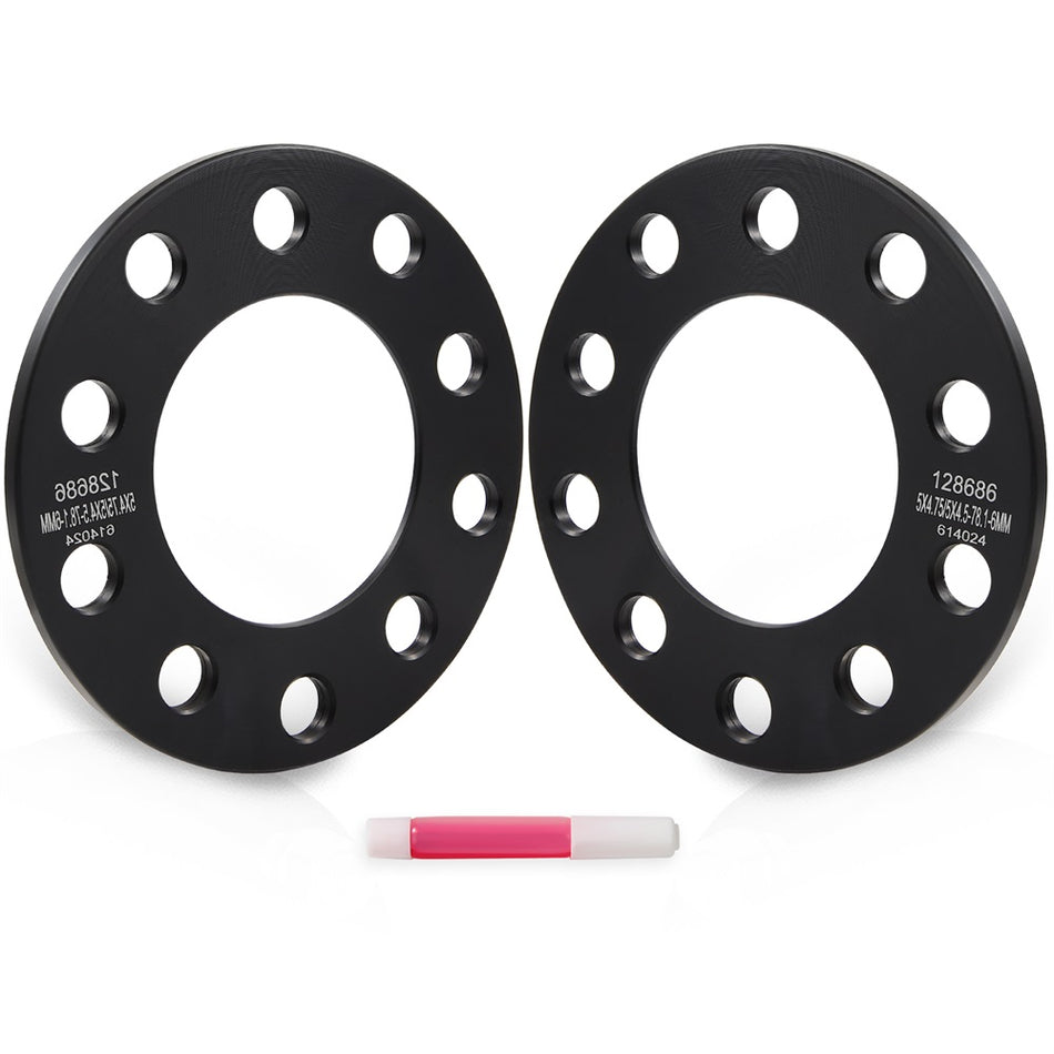 2X 6mm Thick Wheel Spacers 5x4.5/ 5x4.75 For Ford Mustang Explorer Ranger Jeep